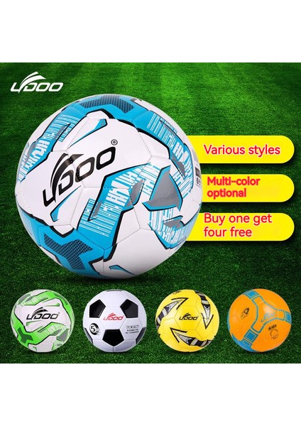 Çocuk Dünya Kupası Futbol Kalın Tip No. 5 Futbol Okulu Pu Makine Dikişli Eğitim Futbolu (Yurt Dışından) modelleri