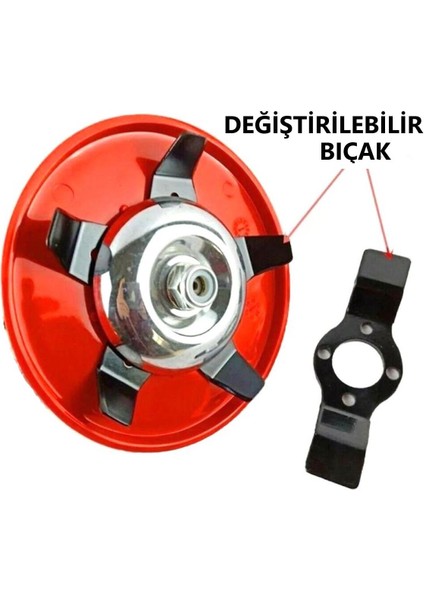 Motorlu Tırpan Fidan Arası Bahçe Çapalama Aparatı Toprak Karıştırıcı