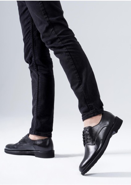 Deri Erkek Klasik Ayakkabı Bağcıklı Casual Model