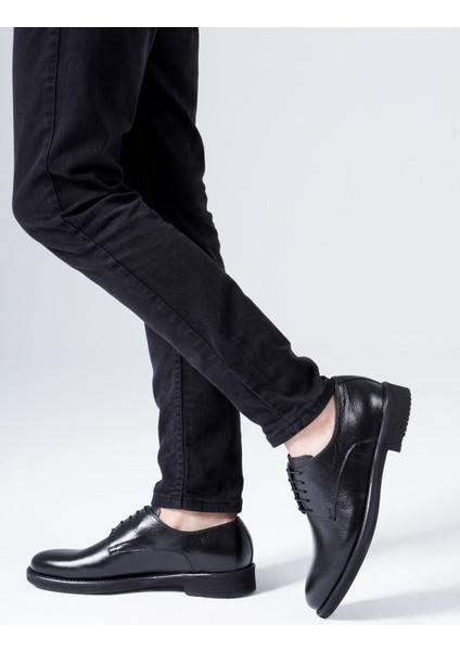 Deri Erkek Klasik Ayakkabı Bağcıklı Casual Model