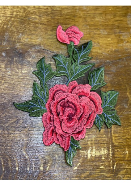 Nakış Işleme Güpür Kabartma Gül Çiçek Aplike Giyim Dikiş Aksesuarı