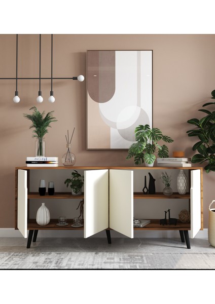 Latina Modern Konsol 180 cm Ceviz - Beyaz modelleri