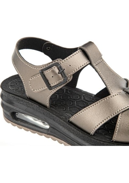 Reeves Air Max Taban Kadın Sandalet Çelik 36-40