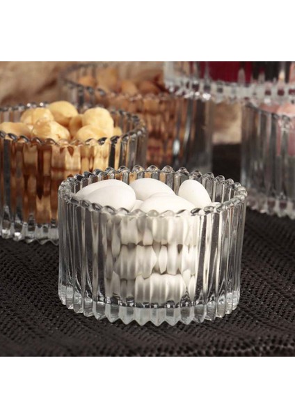 Rayan Sultan 6 Parça Cam Çerezlik Sunum& Magnolia Kasesi fiyatları