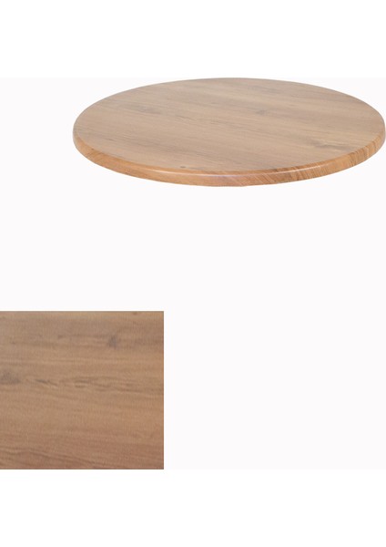 Werzalit Masa Tablası Yuvarlak 80CM - Novagento