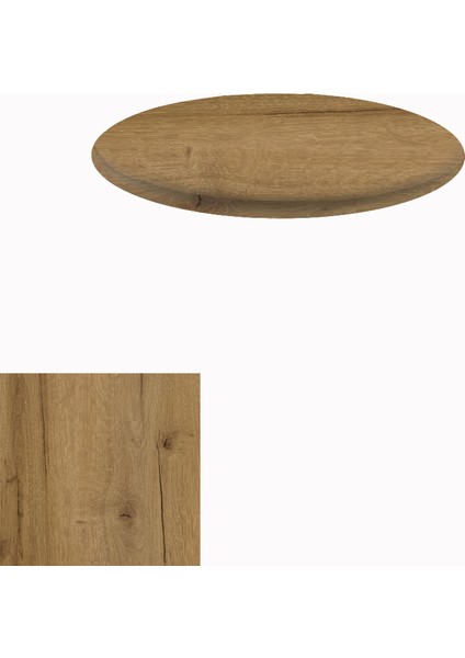 Werzalit Masa Tablası Yuvarlak 70CM - Canyon Palace Oak