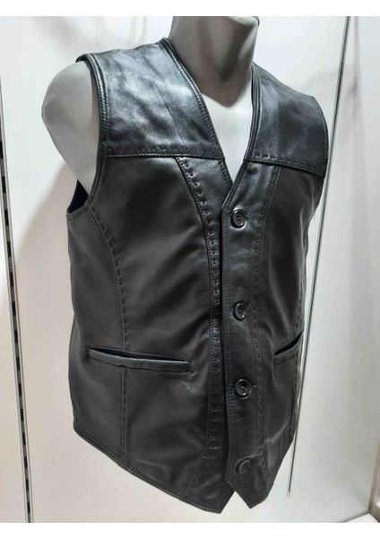 Hakiki Deri Klasik Tarz Yelek fiyatları