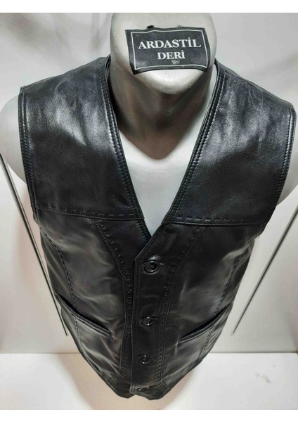 Hakiki Deri Klasik Tarz Yelek fırsatları