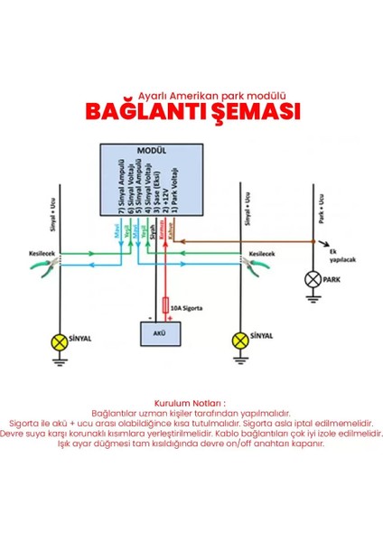 Amerikan Park Modülü Ayarlı