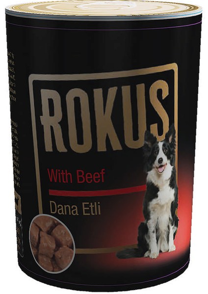 Dana Etli Köpek Konservesi 410G ROK240410LRADL1