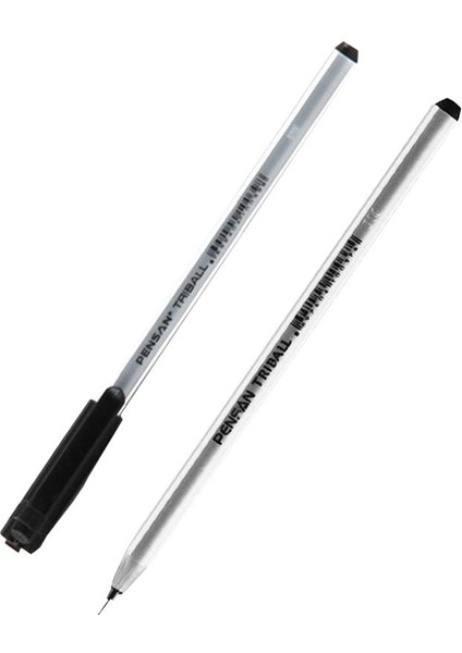 Tükenmez Kalem 1 Adet Siyah Pensan Siyah Tükenmez Kalem Triball 1.0mm Pensan 1003 modelleri