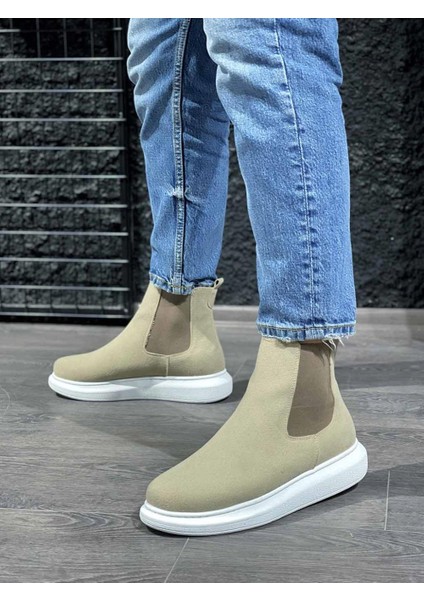 Yüksek Taban Ayakkabı 111 Vizon Süet fiyatları