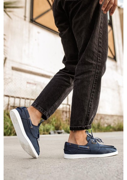 Mevsimlik Keten Ayakkabı 008 Mavi indirimleri