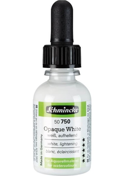 Aqua Drop Sıvı Suluboya 30 ml Opaque White N:750