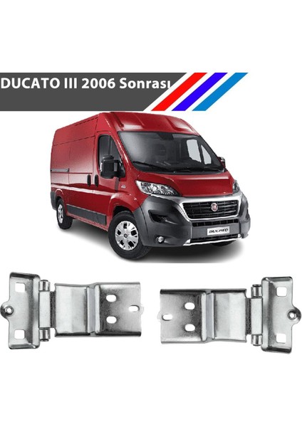 -Fiat Ducato 3 Kasa Arka Bagaj Kapak Menteşesi Alt Sol ve Sağ Takım 2006 Sonrası