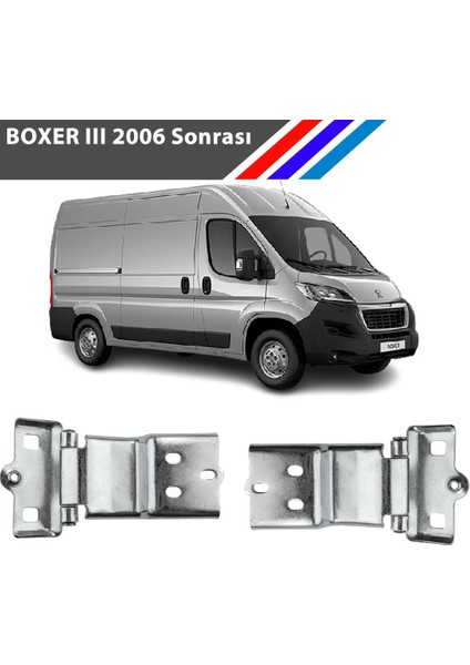 Nvr -Peugeot Boxer 3 Kasa Arka Bagaj Kapak Menteşesi Sol ve Sağ Alt Taraf 2006 Sonrası