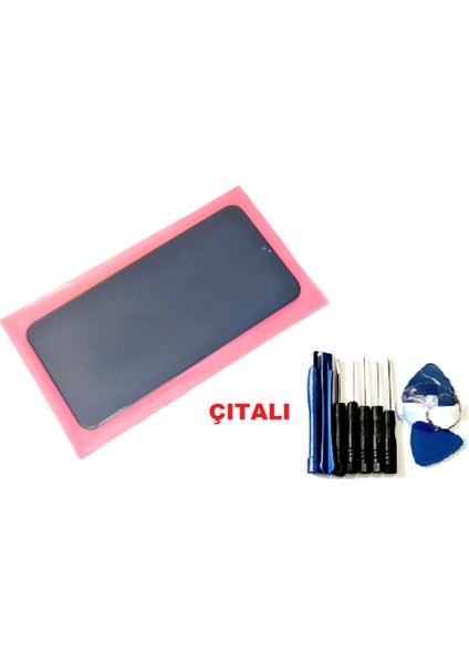 Samsung Galaxy M10 M105F LCD Ekran Dokunmatik (Çıtalı Orjinal Tamir Seti)