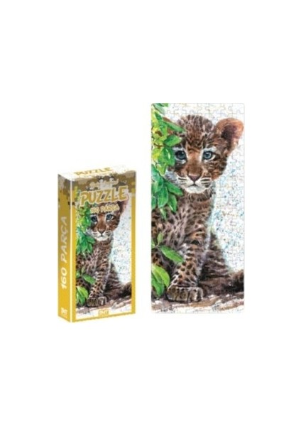 Puzzle 160 Parça Bebek Leopar