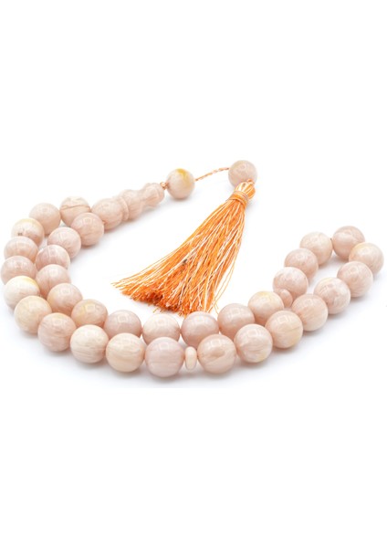 Saçaklı Küre Kesim Dev Boy Beyaz Katalin Tesbih modelleri