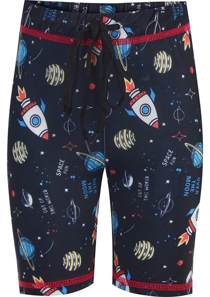Arıcı Store Bebek-Çocuk Uzay Desenli Tişört Şort Ikili Takım Mayo modelleri