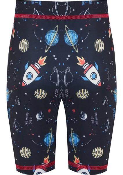 Arıcı Store Bebek-Çocuk Uzay Desenli Tişört Şort Ikili Takım Mayo fırsatları