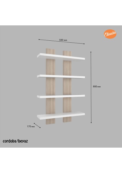 Modilayn4 Lü Duvar Rafı Duvar Ünitesi fiyatları