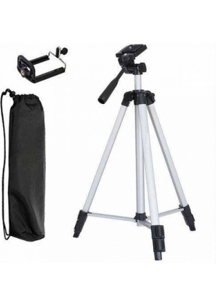 Telefon ve Kamera Tutucu Tripod Ayak 140 Cm.