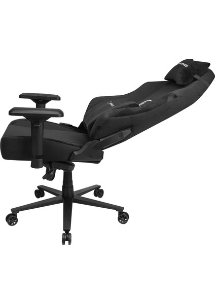KL-R72 Woof Üst Seviye Terletmez Kumaş Siyah Gaming Oyuncu Koltuğu