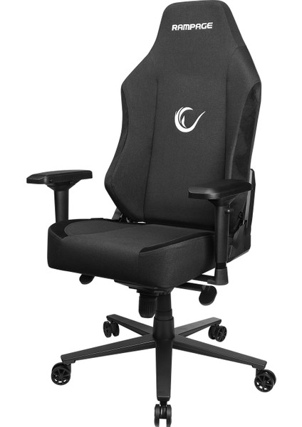 KL-R72 Woof Üst Seviye Terletmez Kumaş Siyah Gaming Oyuncu Koltuğu