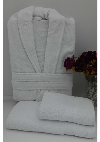 Petek %100 Pamuk BORNOZ/50X90/85X150 Set 3 Parça S0007