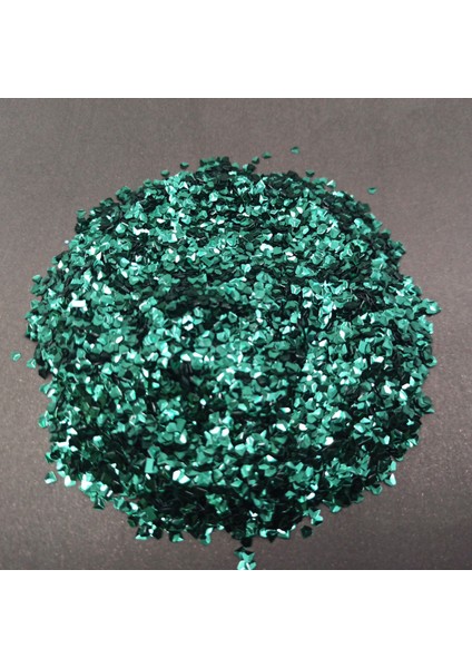 Glitter Epoksi Reçine Süsleme Pulu Üç Boyutlu Elmas Görünümlü Nail Art Makyaj Sim Zümrüt 100 gr fiyatları