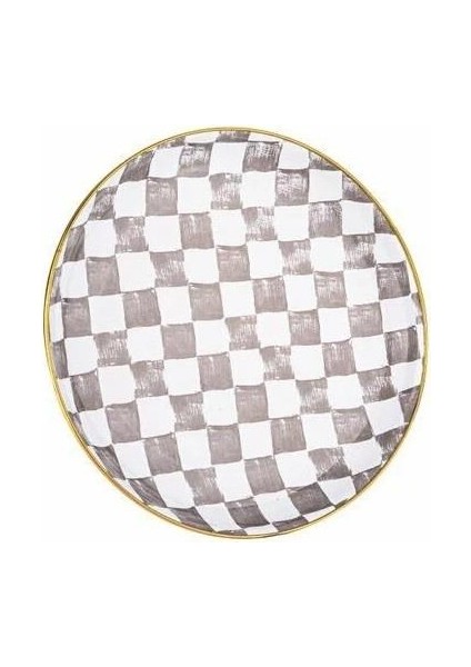 Damas Emaye Servis Tabağı 26 Cm T4869