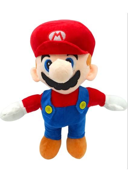 PopŞeker Süper Mario Oyuncakları Peluş Süper Mario Karakteri Büyük Boy Peluş 40CM.