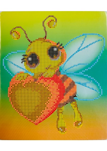 Dıy Boncuk Taş Elmas Mozaik Goblen Kit 25X21CM JA20367