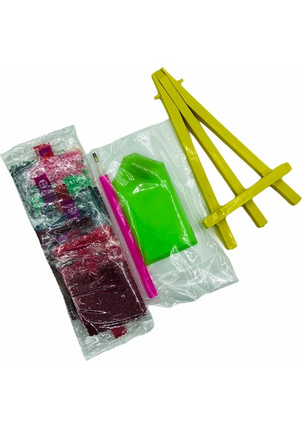 Dıy Boncuk Taş Elmas Mozaik Goblen Kit 25X21CM JA20367