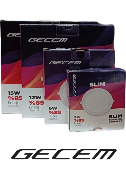 Yuvarlak Sıva Altı LED Panel Spot 15W 6000K fiyatları