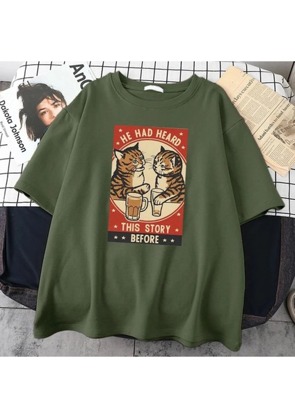 Haki He Had Heard The Story (Unisex) T-Shirt