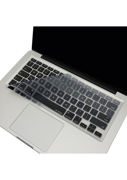 Macbook Air Pro Klavye Koruyucu (US-ABD İngilizce) Ombre (Eski USB'li Model 2008-2017) ile Uyumlu