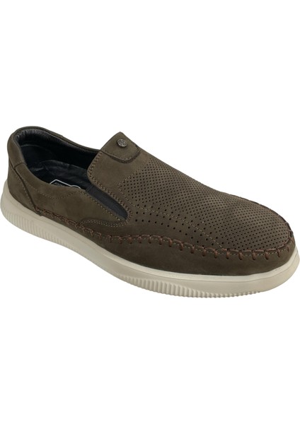 9040 Erkek Casual Hakiki Deri Nubuk Ayakkabı (Yaz 23) modelleri