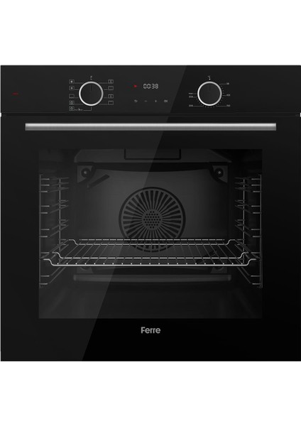 Fryart Serisi Airfry Pişirme Siyah Set (ED075 + XE63CS +D063 )