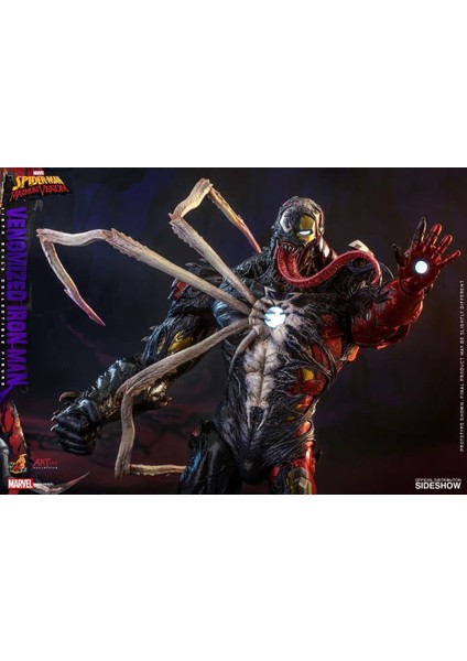 Venomized Iron Man Sixth Scale Figure - 907026 - Ac4 - Marvel Comics / Marvel’s Spider-Man: Maximum Venom