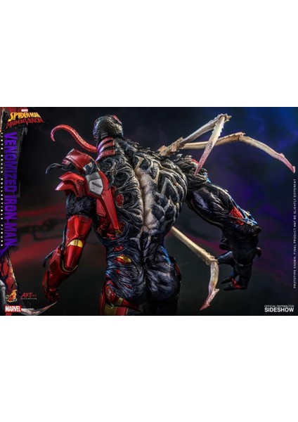 Venomized Iron Man Sixth Scale Figure - 907026 - Ac4 - Marvel Comics / Marvel’s Spider-Man: Maximum Venom