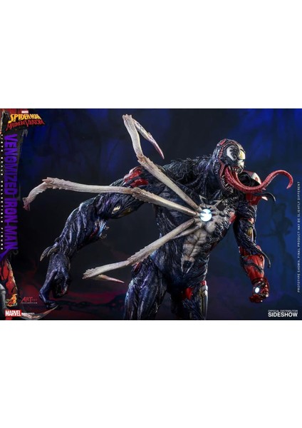 Venomized Iron Man Sixth Scale Figure - 907026 - Ac4 - Marvel Comics / Marvel’s Spider-Man: Maximum Venom