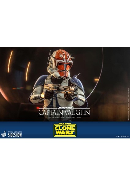 Hot Toys Captain Vaughn Sixth Scale Figure - 909744 - TMS65 - Star Wars / The Clone Wars