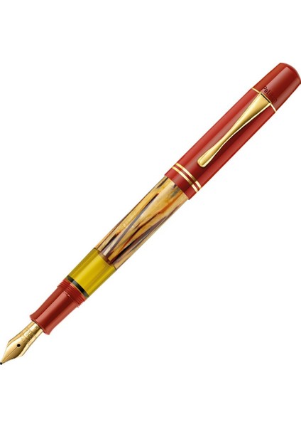 M101N Dolma Kalem Tortoise Red Bold (B)