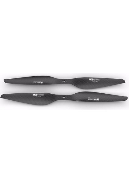 P Serisi P17X5.8 17X5.8 Inch Vtol Multirotor Multikopter Quadcopter Hexacopter Drone Polished Karbon Fiber Pervane Propellers 2 Adet (1xcw/1xccw)