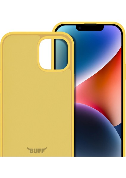 Buff iPhone 14 Rubber S Yellow Kılıf fırsatları