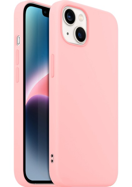 Buff iPhone 14 Rubber S Pink Kılıf