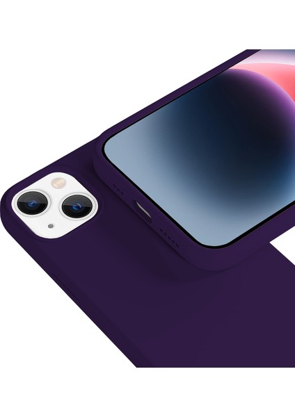 Buff iPhone 14 Rubber S Purple Kılıf modelleri