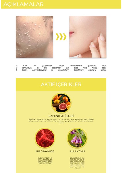 Aydınlatıcı ve Pürüzsüzleştirici Yüz Peeling Jeli 130 ml